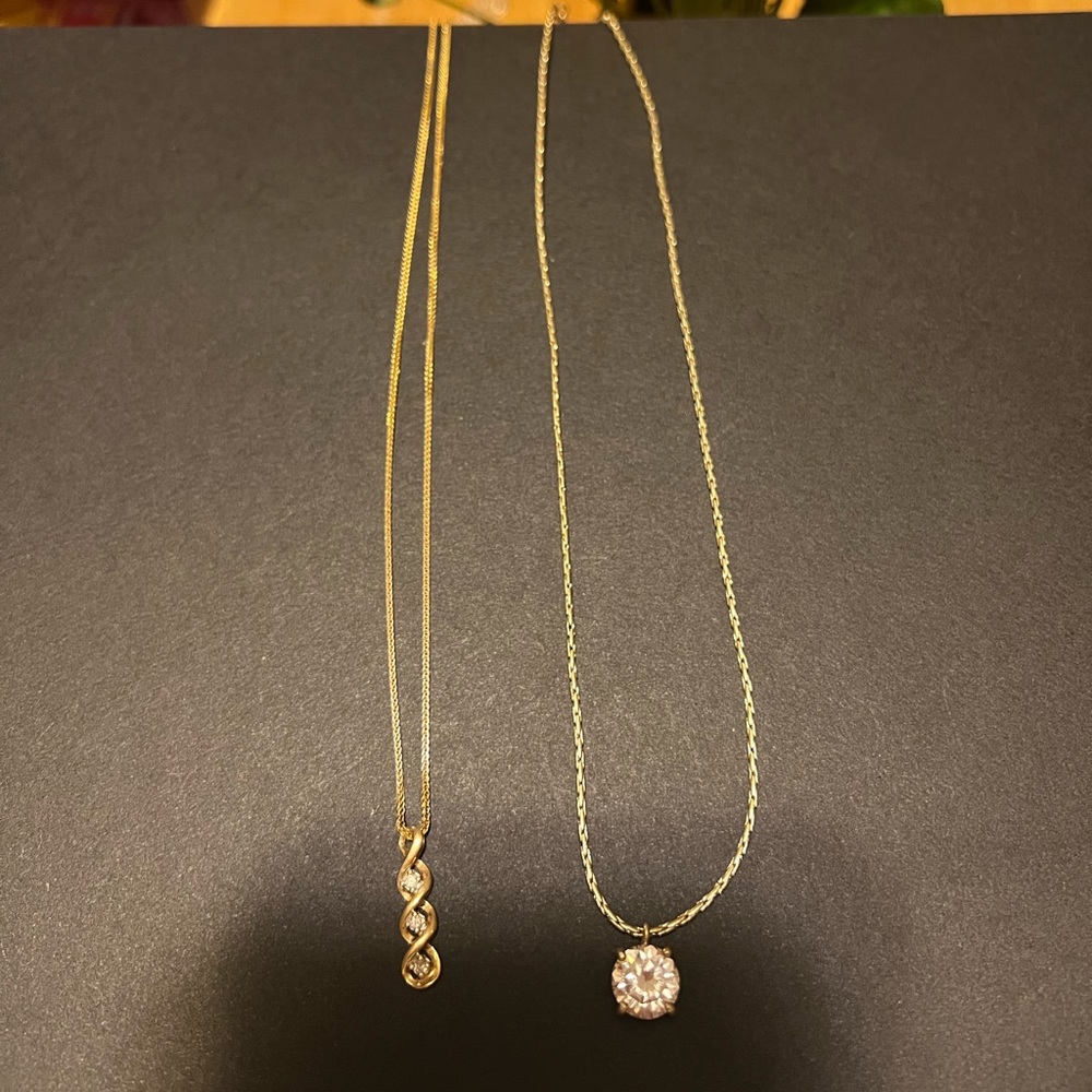 2 piece necklace set